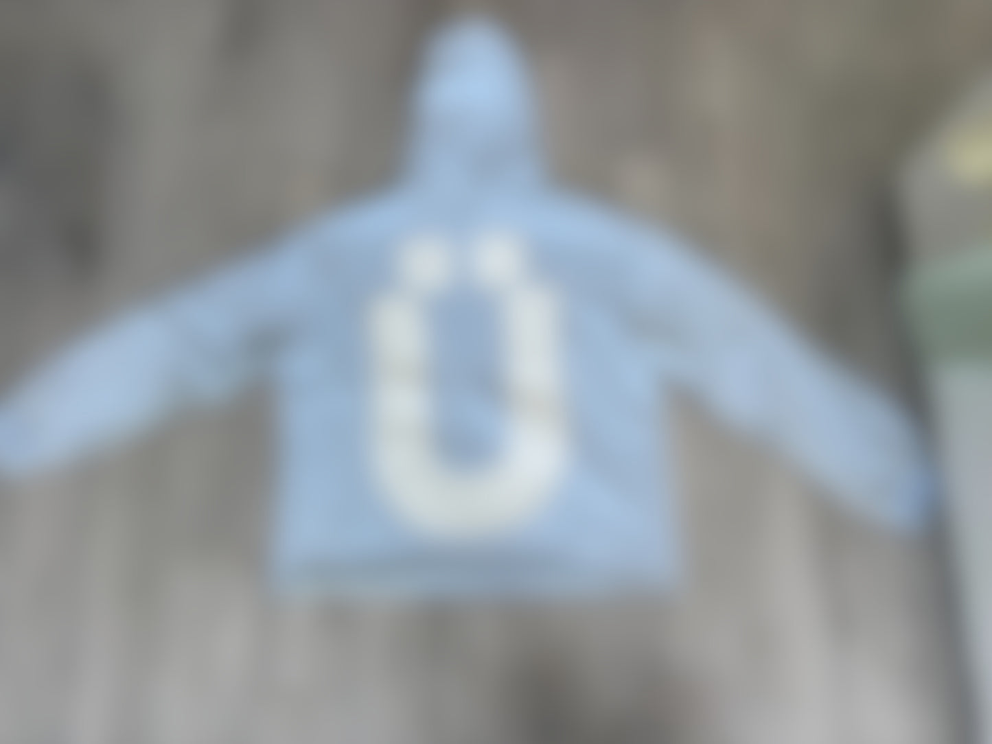 Ü Shadow Print Hoodie – Cloud