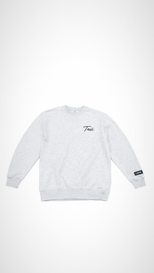 TRÜ Slopes Crewneck - Cool Grey