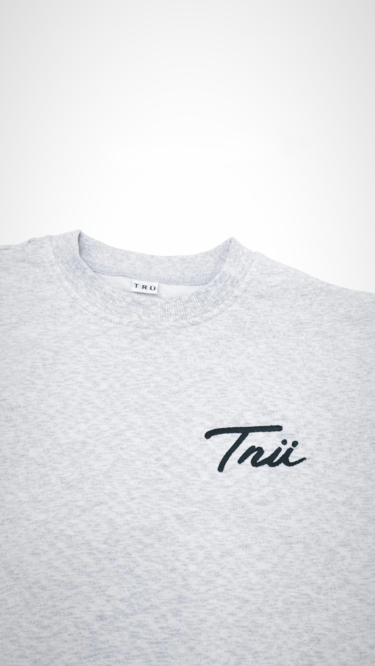 TRÜ Slopes Crewneck - Cool Grey