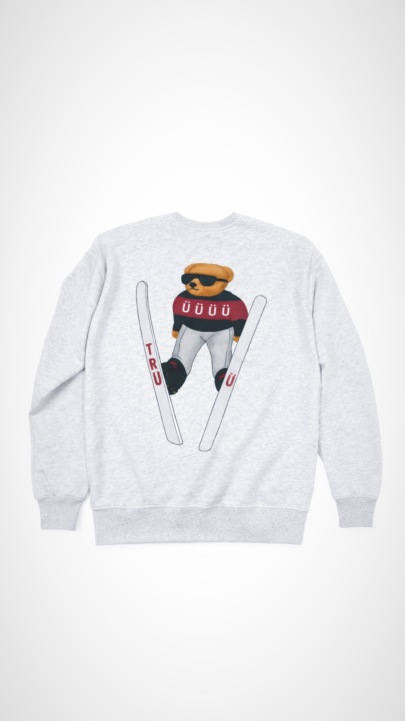 TRÜ Slopes Crewneck - Cool Grey