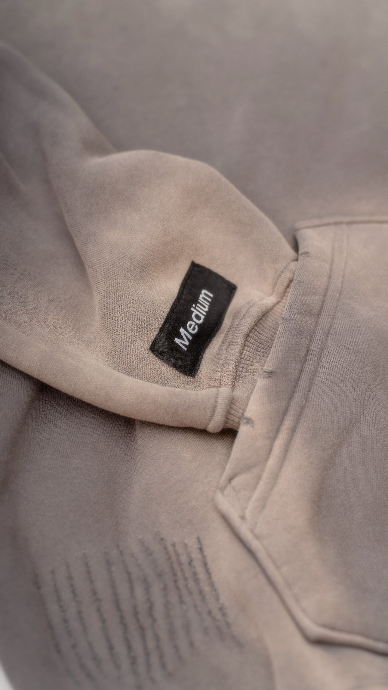 TRÜ Cross Hoodie – Sand