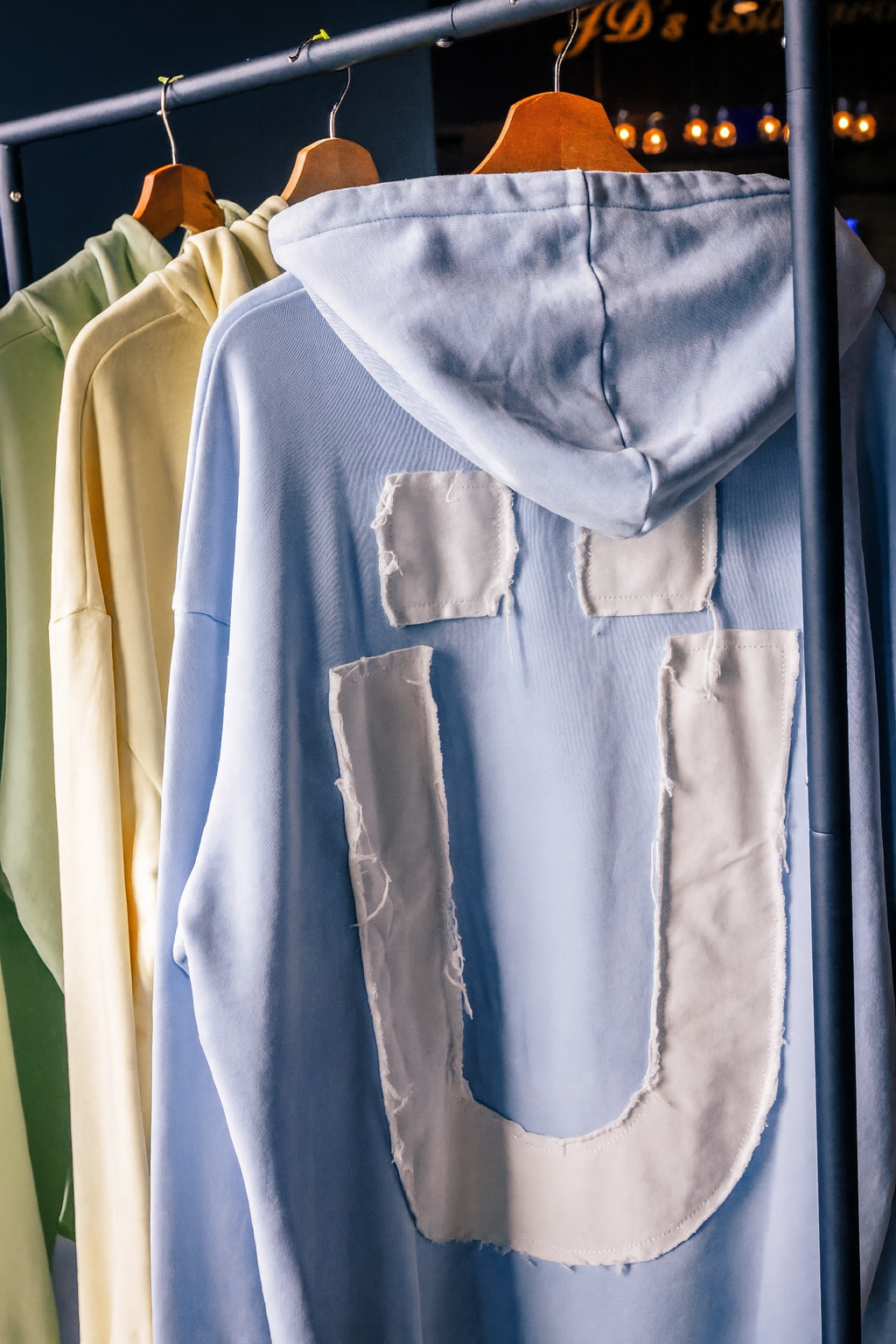 Ü Shadow Print Hoodie – Cloud