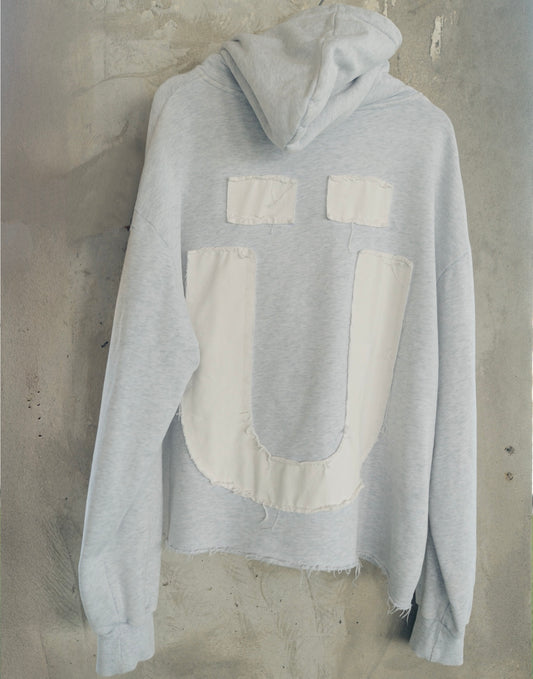 Ü Shadow Print Hoodie – Heather