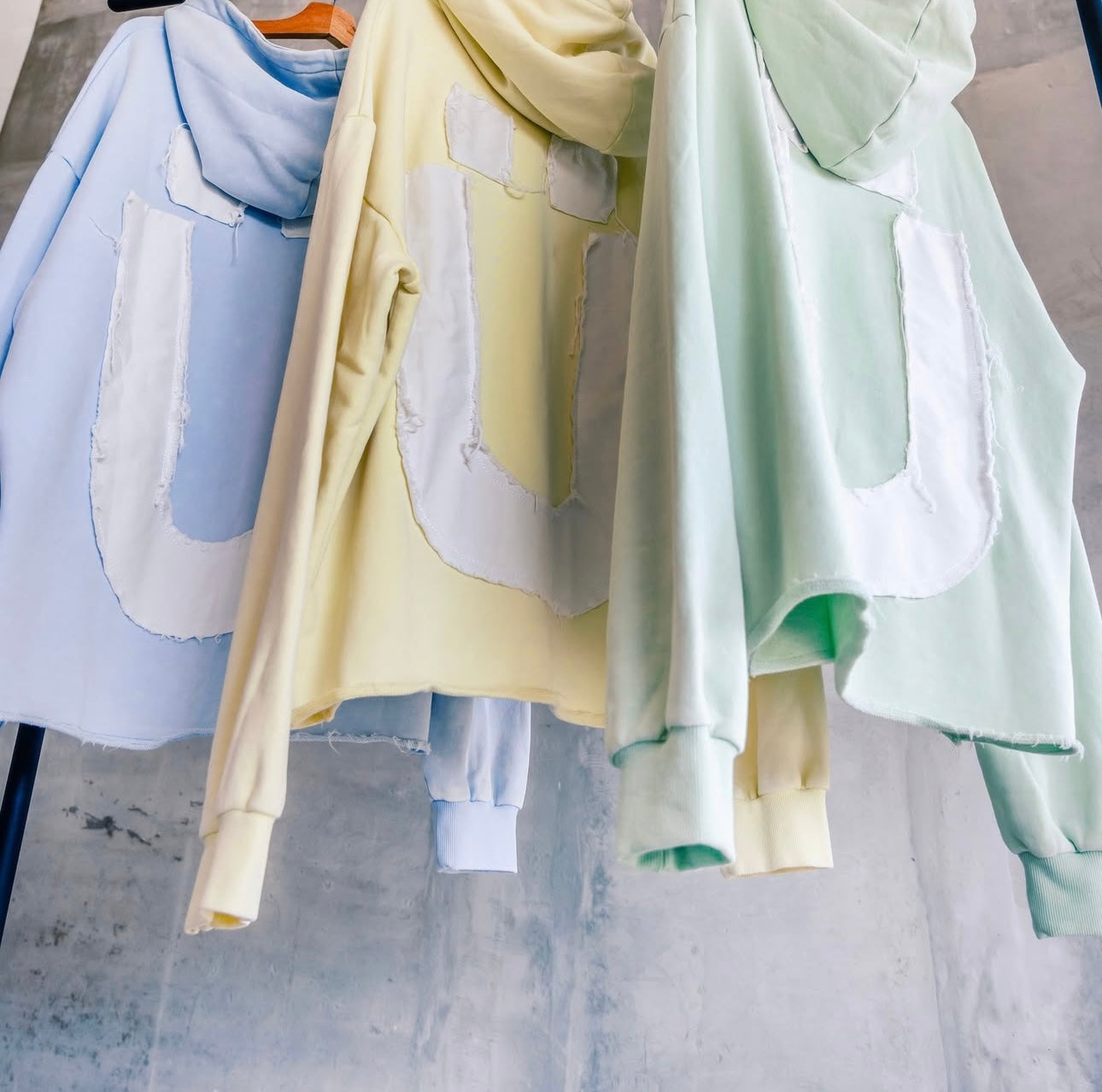 Ü Shadow Print Hoodie – Cloud