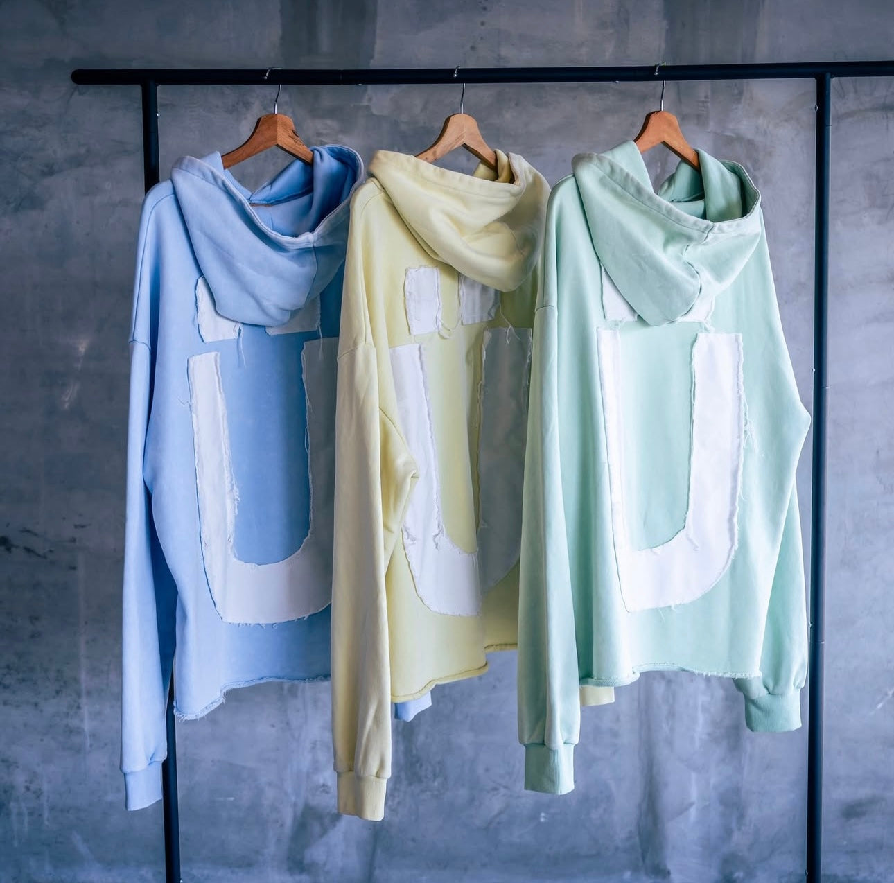 Ü Shadow Print Hoodie – Cloud