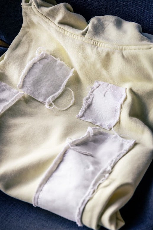 Ü Shadow Print Hoodie – Sunbeam